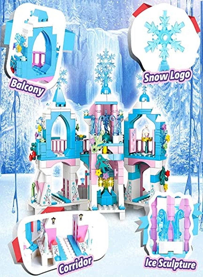 Babelly 552Pcs Princess Castle Building Block Toys for Girls Toys for Kids Birthday Gifts Toys for 10+ Years Old Girls, Multi Color - Image 4